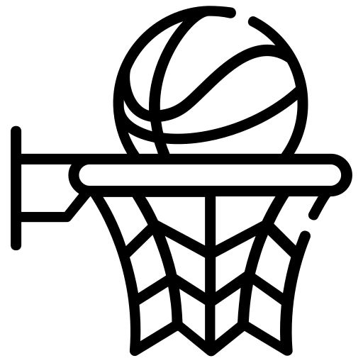 Half Basketball Court Icon